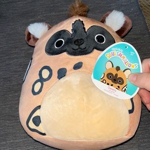 DEETO THE WILD AFRICAN DOG SQUISHMALLOW 2022 LIMITED ADDITION 8”